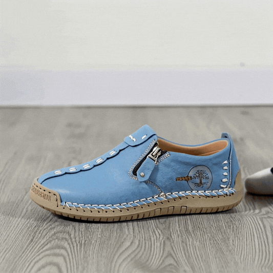 Iwona | Mocassins Orthopédiques Confort Zippés Élise