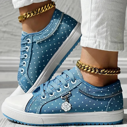 ROZALINA | Eleganckie Koronkowe Sneakersy