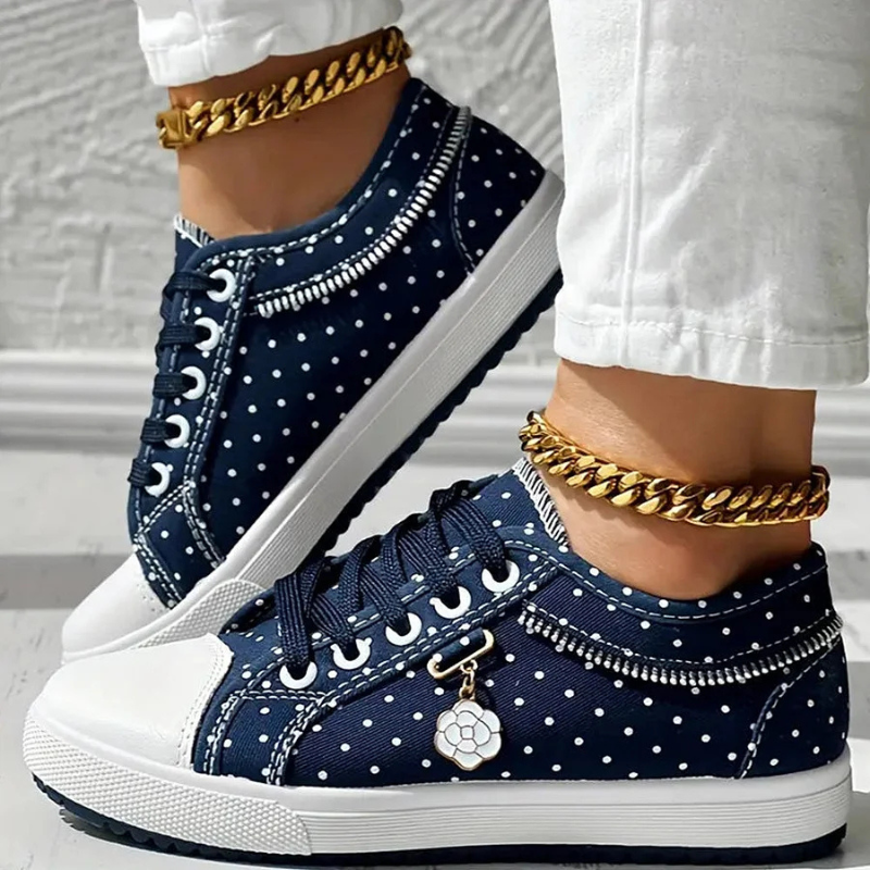 ROZALINA | Eleganckie Koronkowe Sneakersy