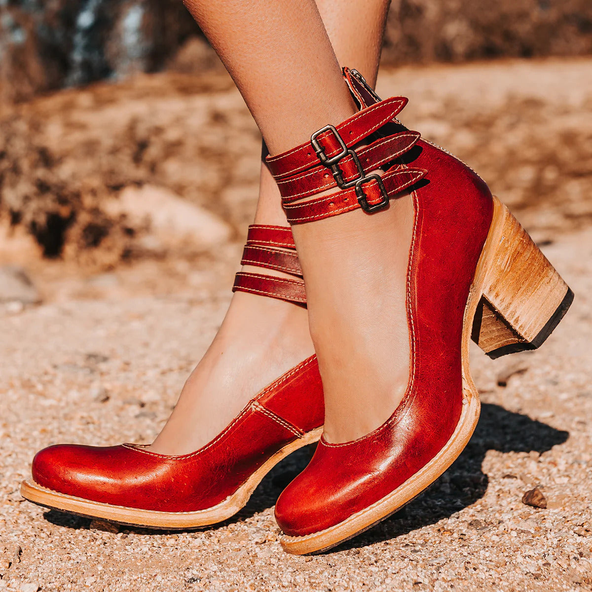POLA | Eleganckie Botki Western Chic