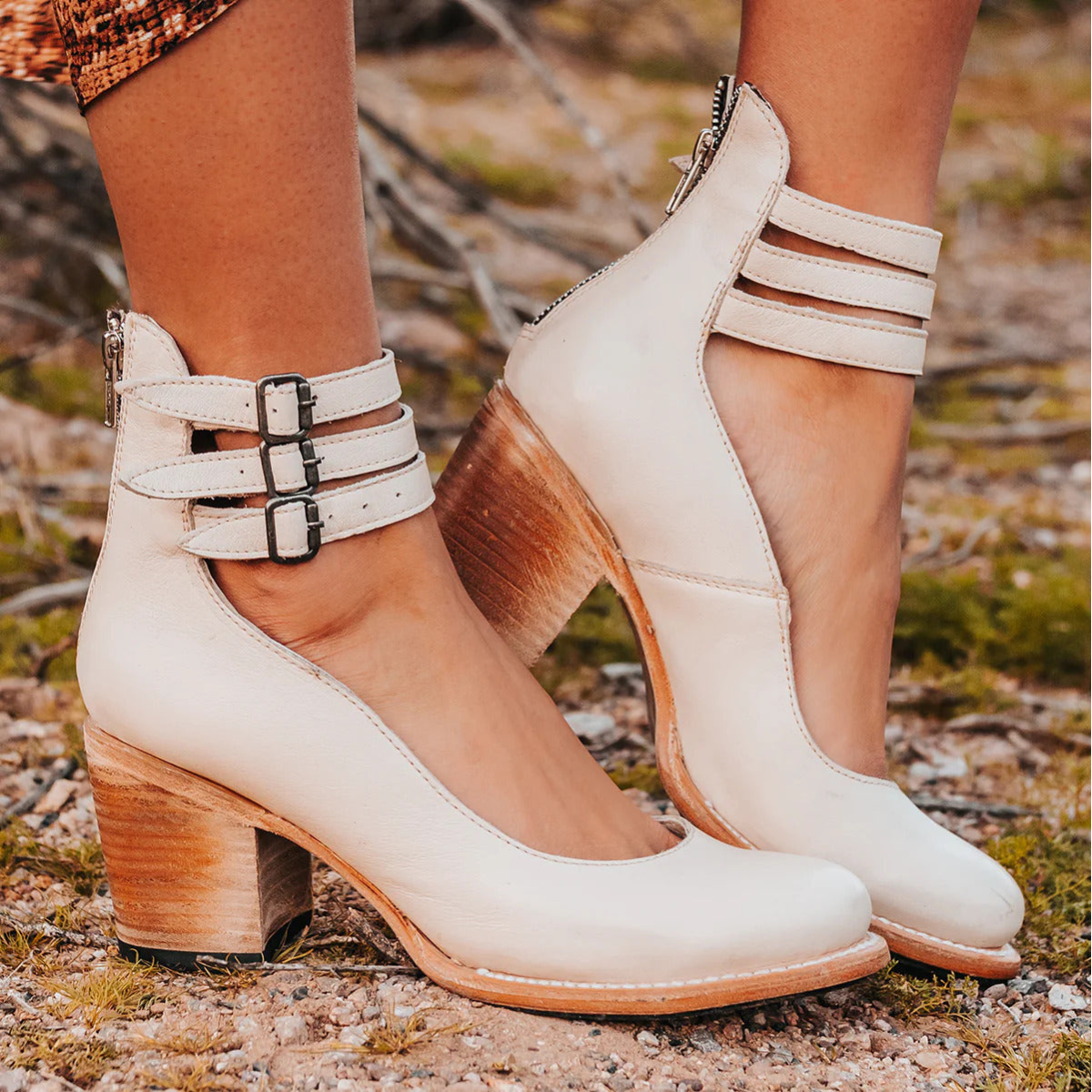 POLA | Eleganckie Botki Western Chic