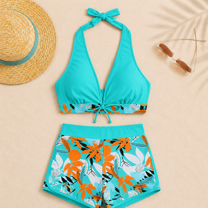 Kira – dwuczęściowy strój kąpielowy z wysokim stanem