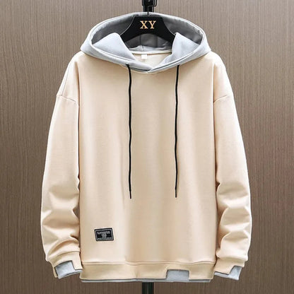 Jens | Męski dwukolorowy casualowy hoodie