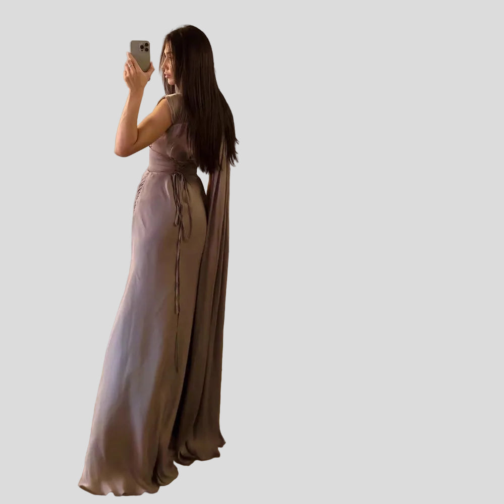 Liora Luxe Avondjurk Satijn