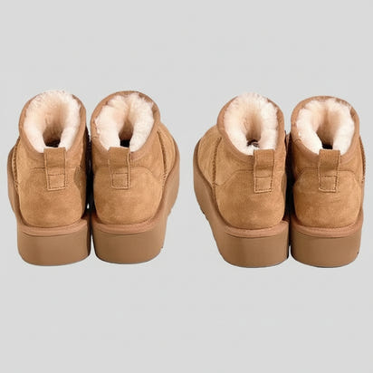 Suede Boots Met Schapenvachtvoering (Tot –40°C)