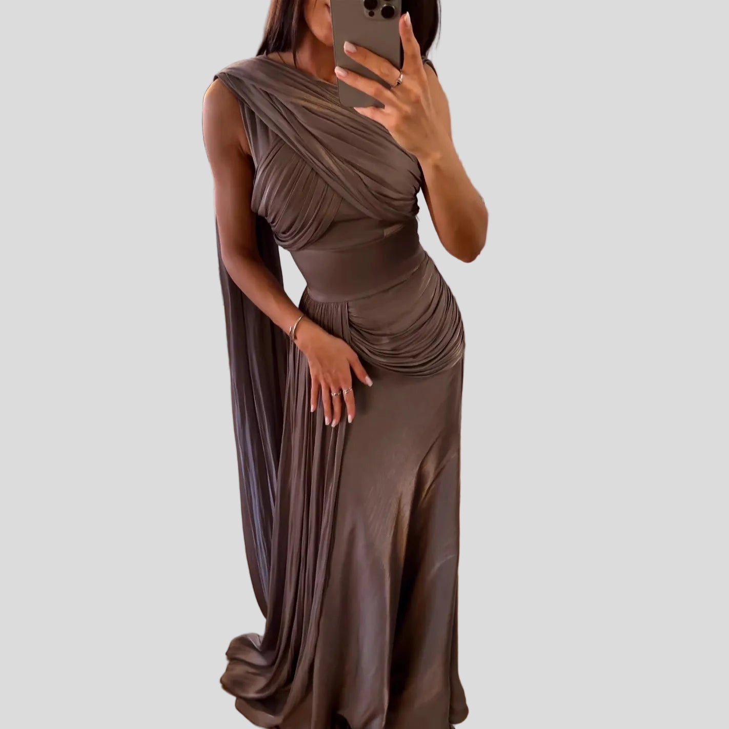 Liora Luxe Avondjurk Satijn