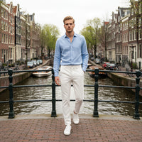 Noir Waffle Knit Broek