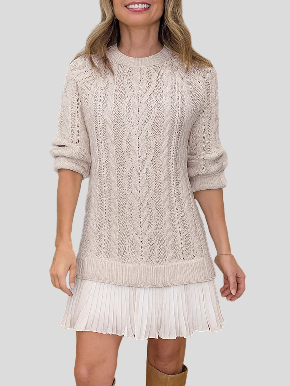 Esmee Wollen Knit Setje