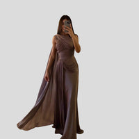 Liora Luxe Avondjurk Satijn