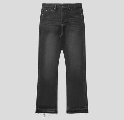 Maxi Flared jeans zwart