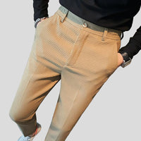 Noir Waffle Knit Broek