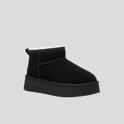 Buty Zamszowe z Podszyciem z Owczej Skóry (Do –40°C)