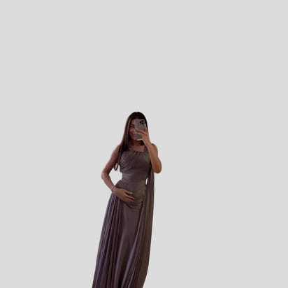 Liora Luxe Avondjurk Satijn