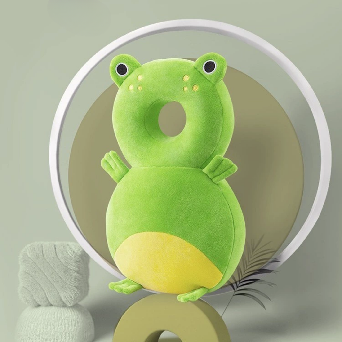 Poduszka ochronna na główkę — plecak dla raczkujących dzieci 🐢