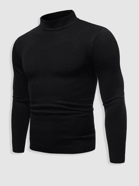 Alexander | Sweter z Golfem Slim-Fit na Zimę