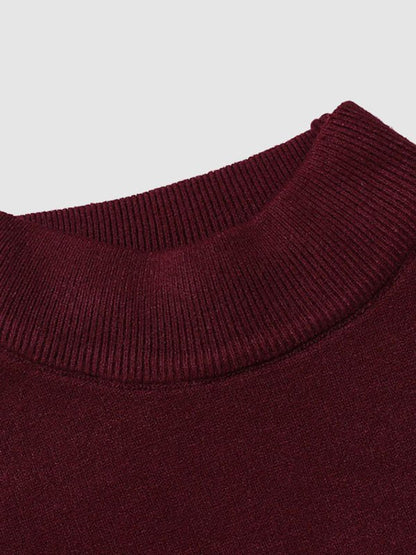Alexander | Sweter z Golfem Slim-Fit na Zimę