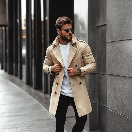 Noah | Elegancki Wygodny Płaszcz Męski