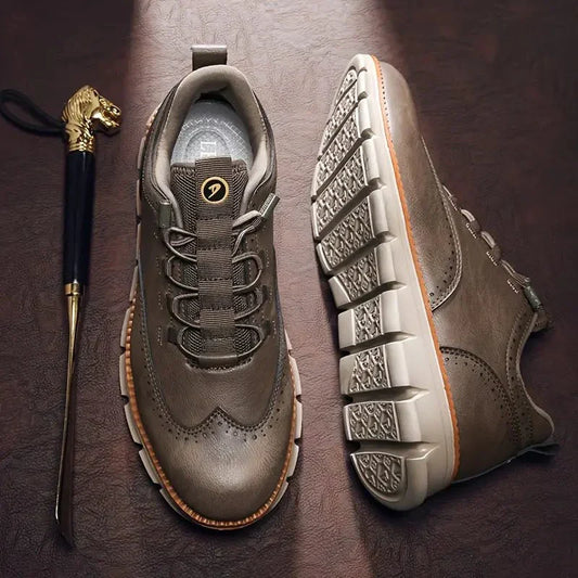 Tamás | MĘSKIE TRENDY JEDNOLITE SNEAKERY