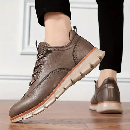 Tamás | MĘSKIE TRENDY JEDNOLITE SNEAKERY