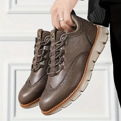 Tamás | MĘSKIE TRENDY JEDNOLITE SNEAKERY